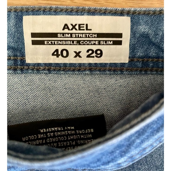 Buffalo David Bitton Men's Axel Style 5 Pocket Slim Stretch Jean 40x29 - Picture 6 of 8